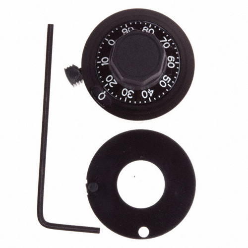 DIAL SCALE 15 TURN CONCENTRIC - H-22-6A-B