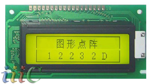 LM12232D Y/YG LCD Module 122*32 Graphic LCM