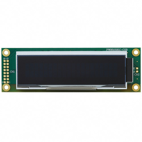 LCD MODULE 20X2 GREEN CHARACTER - C-51505NFQJ-LG-AKN